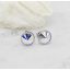 Kira ezüst és aurora borealis swarovski bedugós fülbevaló