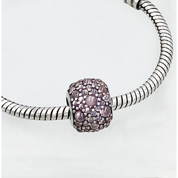 Dirty pink cseppek ezüst charm Dirty pink cseppek ezüst charm
