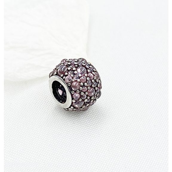 Dirty pink cseppek ezüst charm Dirty pink cseppek ezüst charm