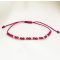 Bibbiano swarovski sárga arany órakisérő karkötő magenta