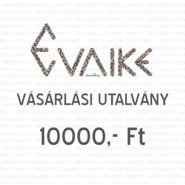 10.000 forintos ajándékutalvány
